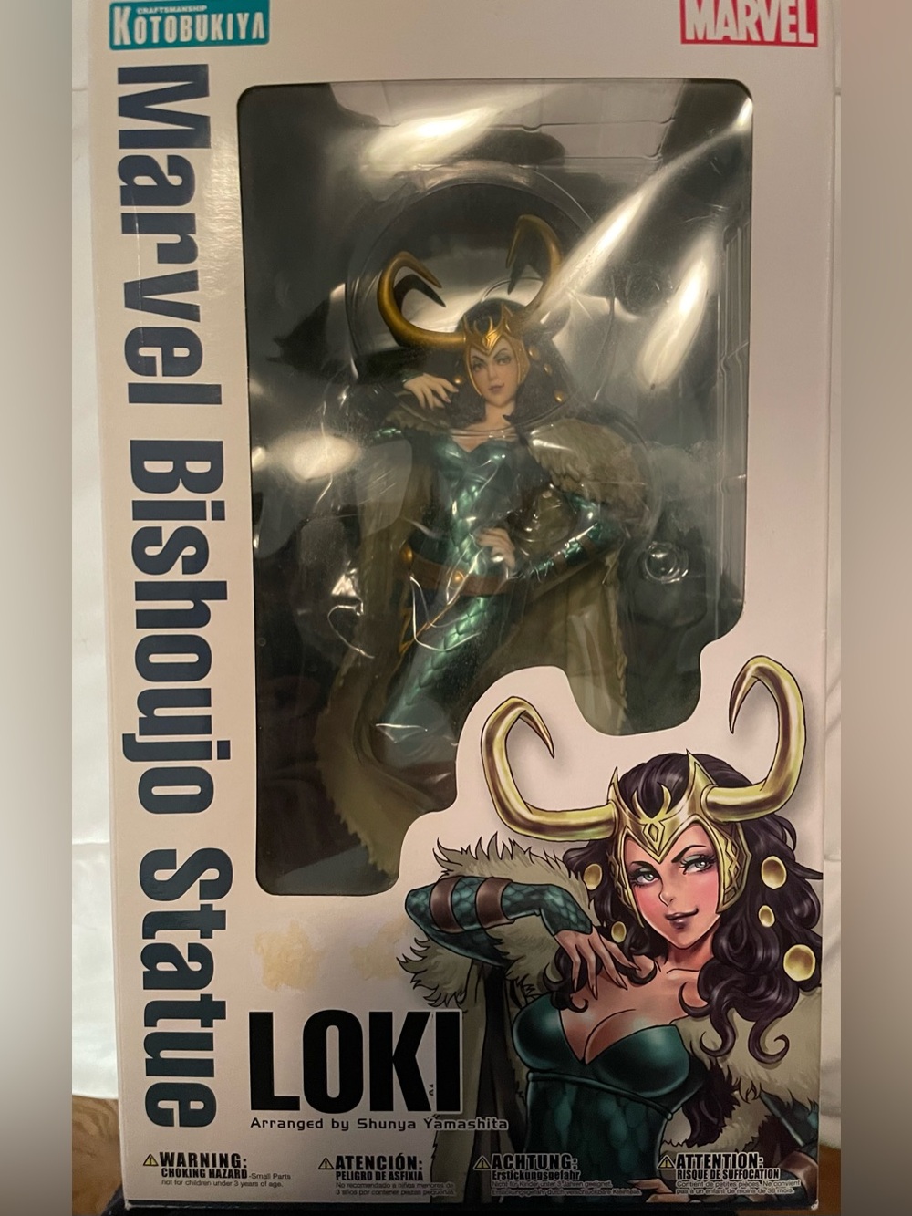 Loki 1/7 Marvel Kotobukiya Bishoujo Anime Figure